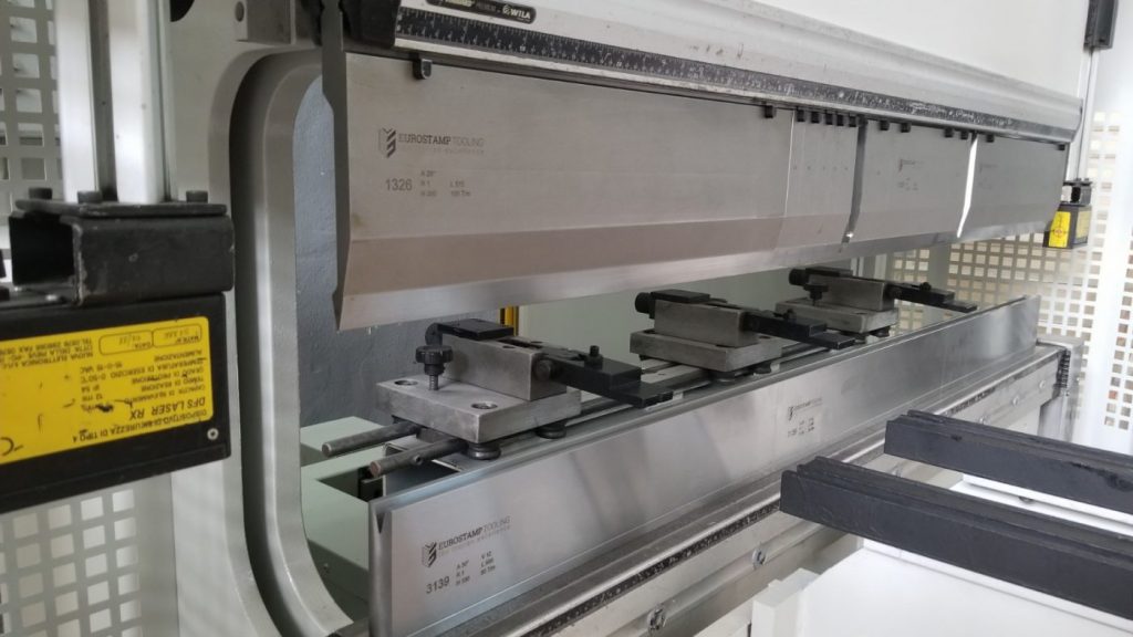 Press Brake with Wila Tooling MVD (2nd Hand) Shop SS Laser Solutions