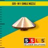 Single Nozzle – D28 – M11 – Precitec/Raytools/Bodor/HSG/LVD Laser Cutting Heads (Pack of 10)