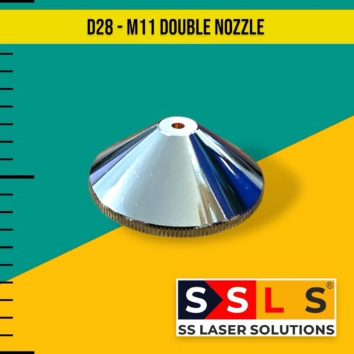 Double Nozzle - D28 - M11 - Precitec/Raytools/Bodor Pack of 10