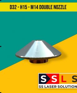 Alternative view of Raytools Nozzle - Double - D32 / H15 / M14 (10 pcs pack)