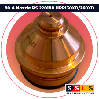 80 A Plasma Nozzle - PS 220188 - HPR130XD-260XD