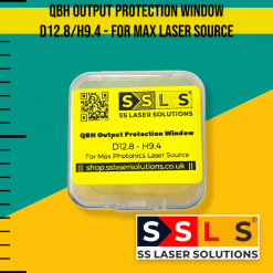 QBH output protection window D12.8_H9.4 - for Max laser source