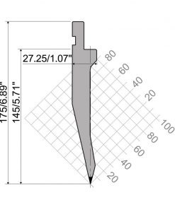 Alternative view of TOP.175.26.R08 - Type R1: Punches - Rolleri S.p.A.