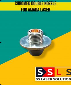 Chromed double nozzle for amada laser 1af270 71712721-88cf - 2