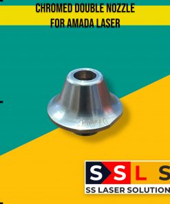 Chromed double nozzle for amada laser 1af270 71712721-88cf