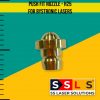 Push fit nozzle h25 for bystronic lasers