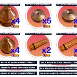 Plasma consumables package