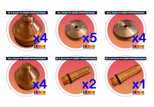 Bargain _ Plasma Consumable Set  (20 pieces) - Image 3