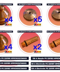 Bargain _ Plasma Consumable Set  (20 pieces)