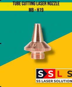 Tube cutting laser nozzle - M8 - H19 - Single