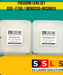 Focusing lens set D30 - F150 _ Meniscus and biconvex