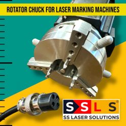 Rotator chuck for laser marking machines - 1