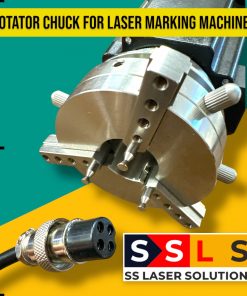 Rotator chuck for laser marking machines - 1